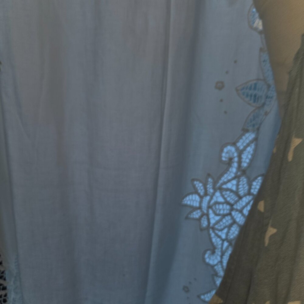 Magnolia Pearl Star Linen Layla Tank Dress Woman's One Size - Picture 2 of 9